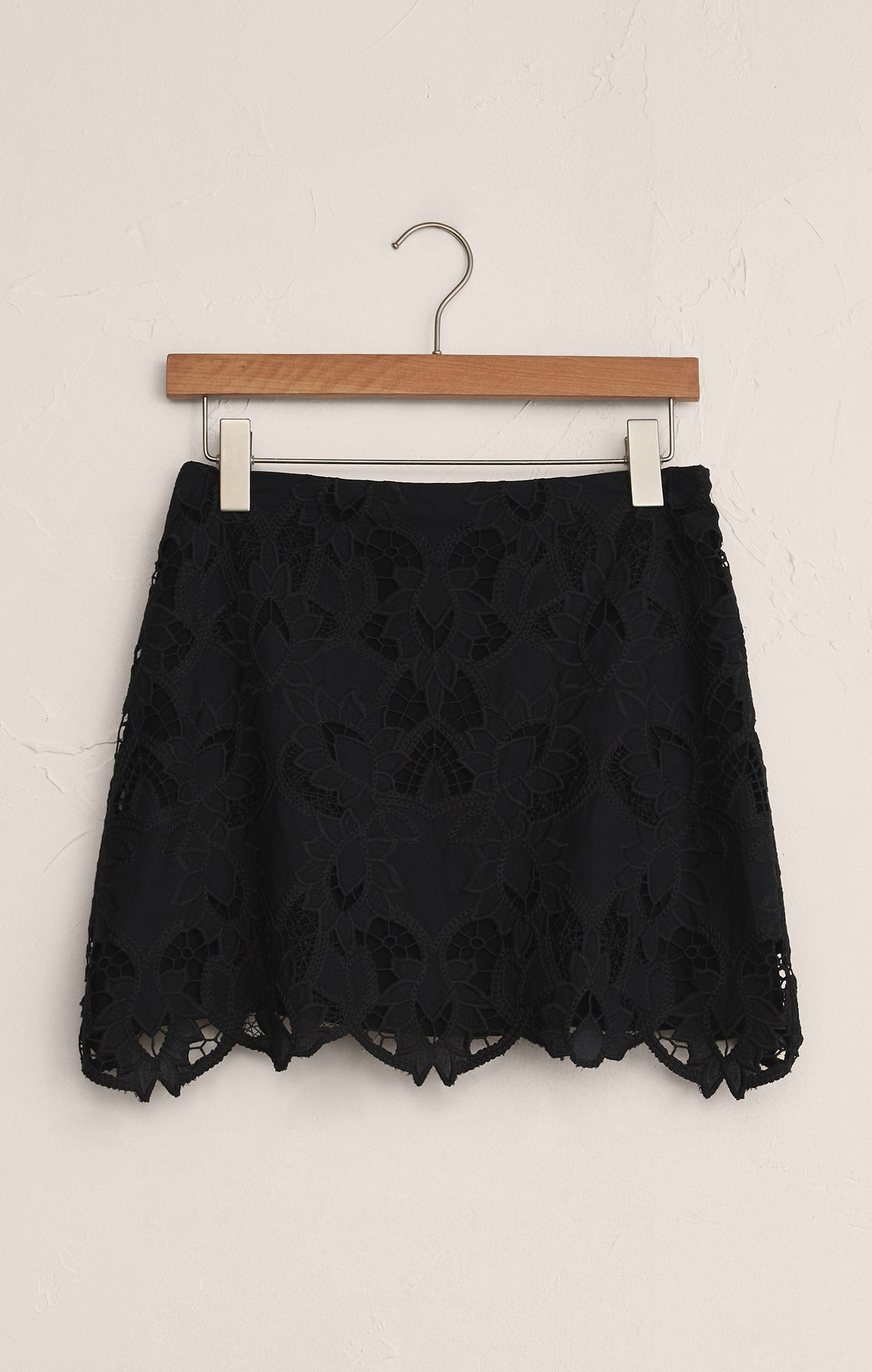 Siren Embroidered Mini Skirt