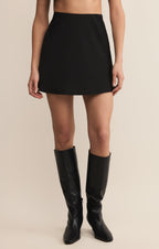 Chablis Satin Mini Skirt