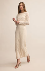 Via Lace Midi Skirt
