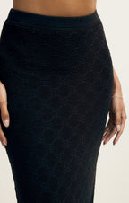 Ramona Jacquard Sweater Midi Skirt