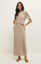 Raquel Lace Maxi Skirt