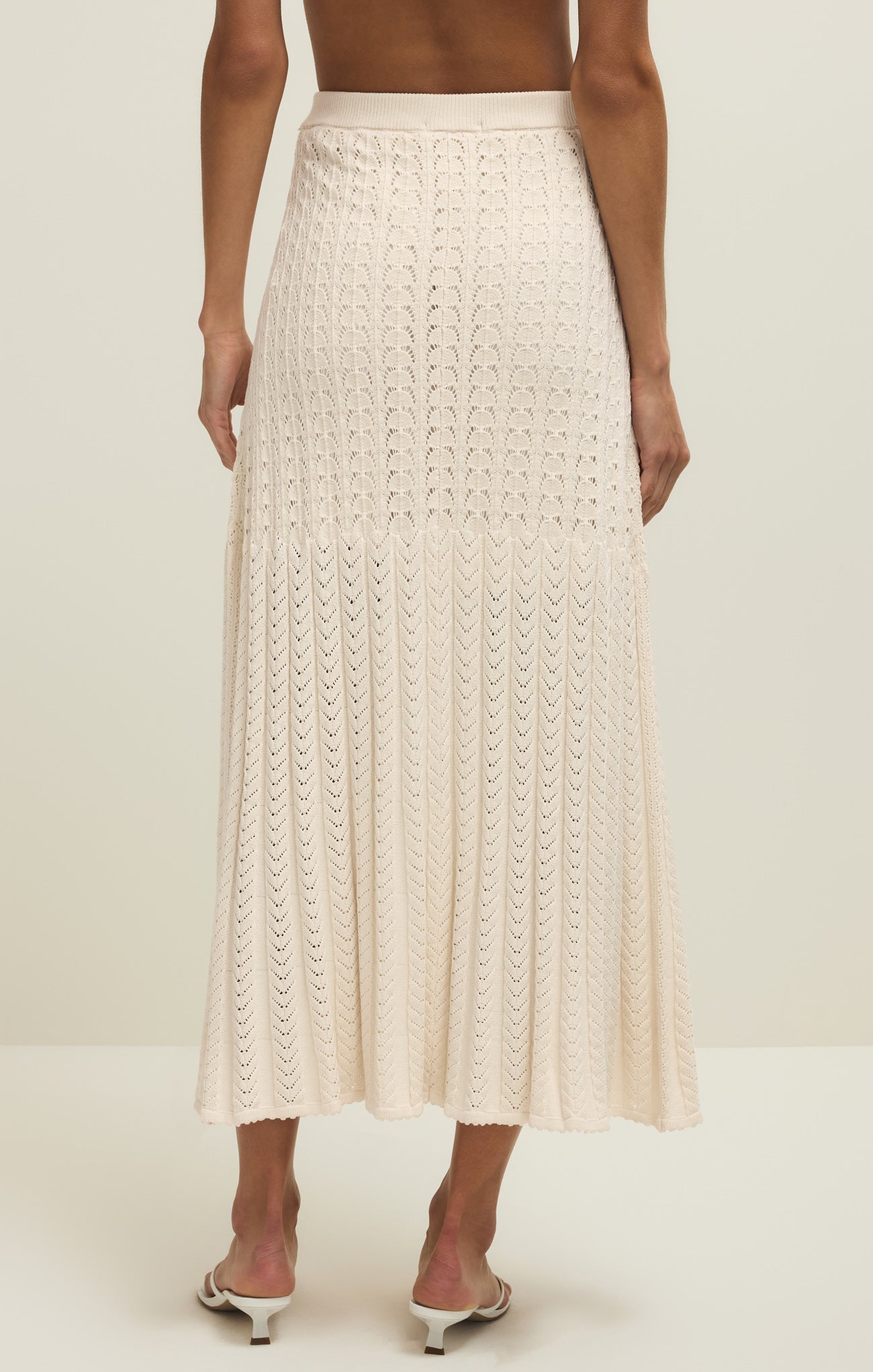 Lexa Crochet Sweater Maxi Skirt Secondary image