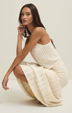 Lexa Crochet Sweater Maxi Skirt