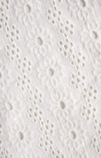Bria Eyelet Midi Skirt