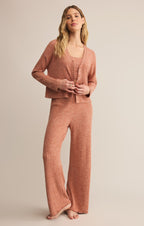 Dawn Smocked Silky Rib Pant
