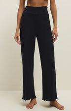 Dawn Smocked Silky Rib Pant