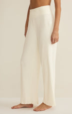 Dawn Smocked Silky Rib Pant
