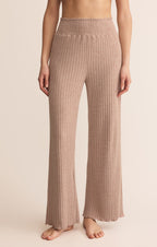 Dawn Smocked Silky Rib Pant