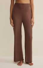 Dawn Smocked Silky Rib Pant