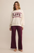 Dawn Smocked Silky Rib Pant