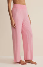 Dawn Smocked Silky Rib Pant