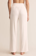 Dawn Smocked Silky Rib Pant