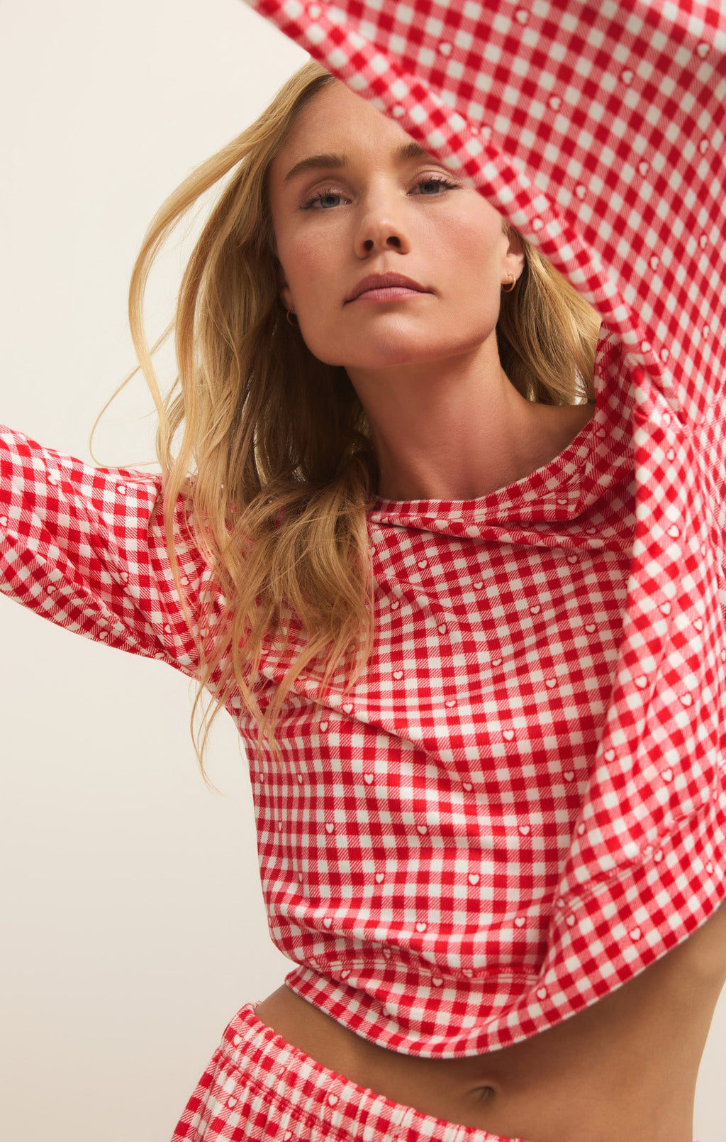 Rosie Gingham Short