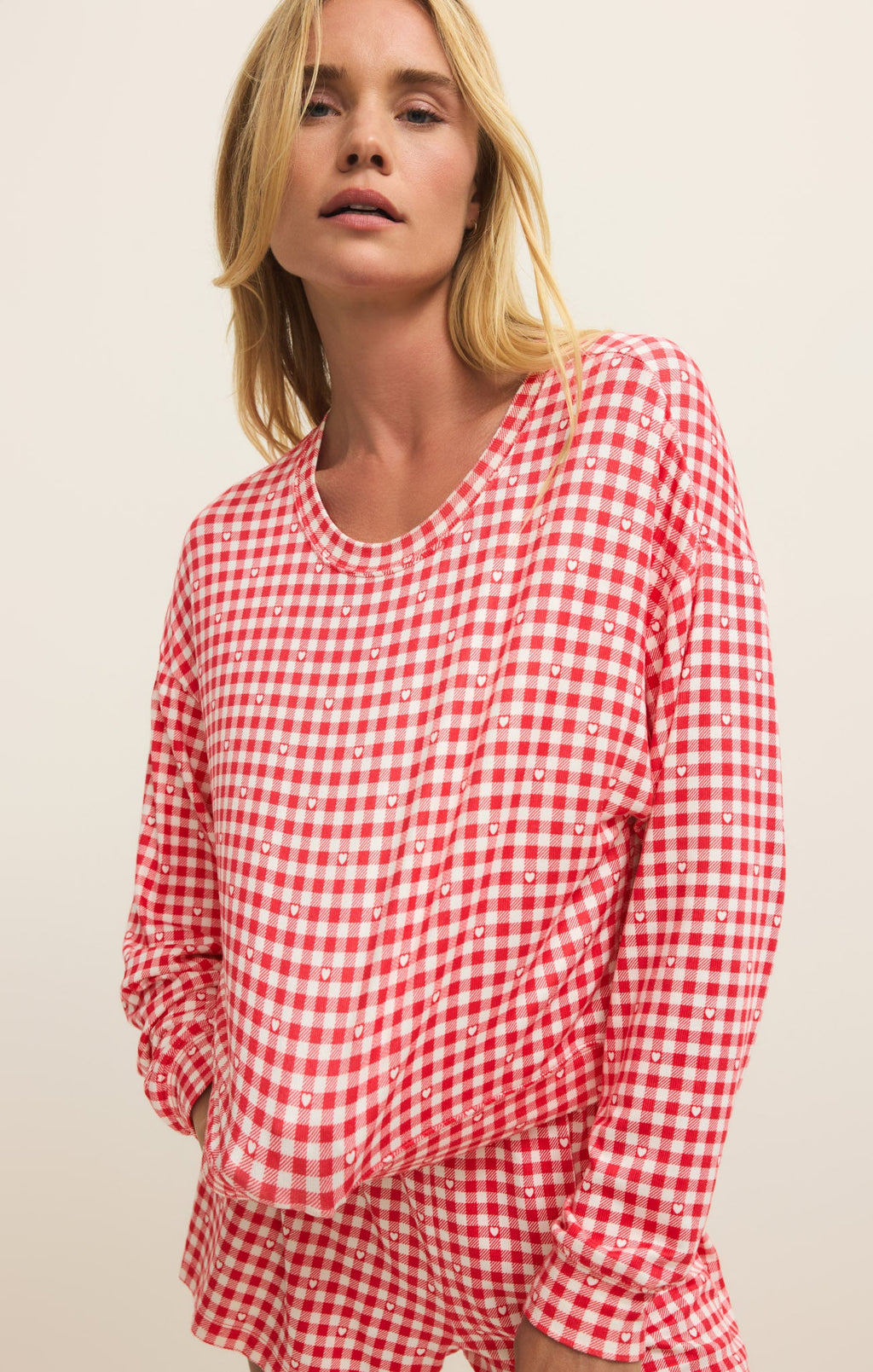 Rosie Gingham Short