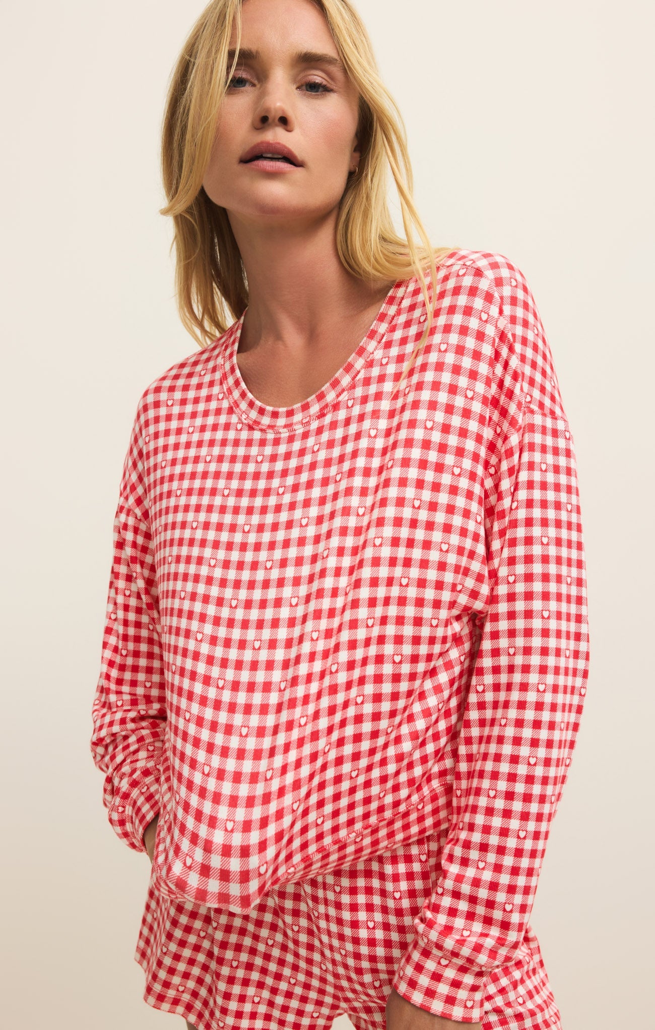 Rosie Gingham Short
