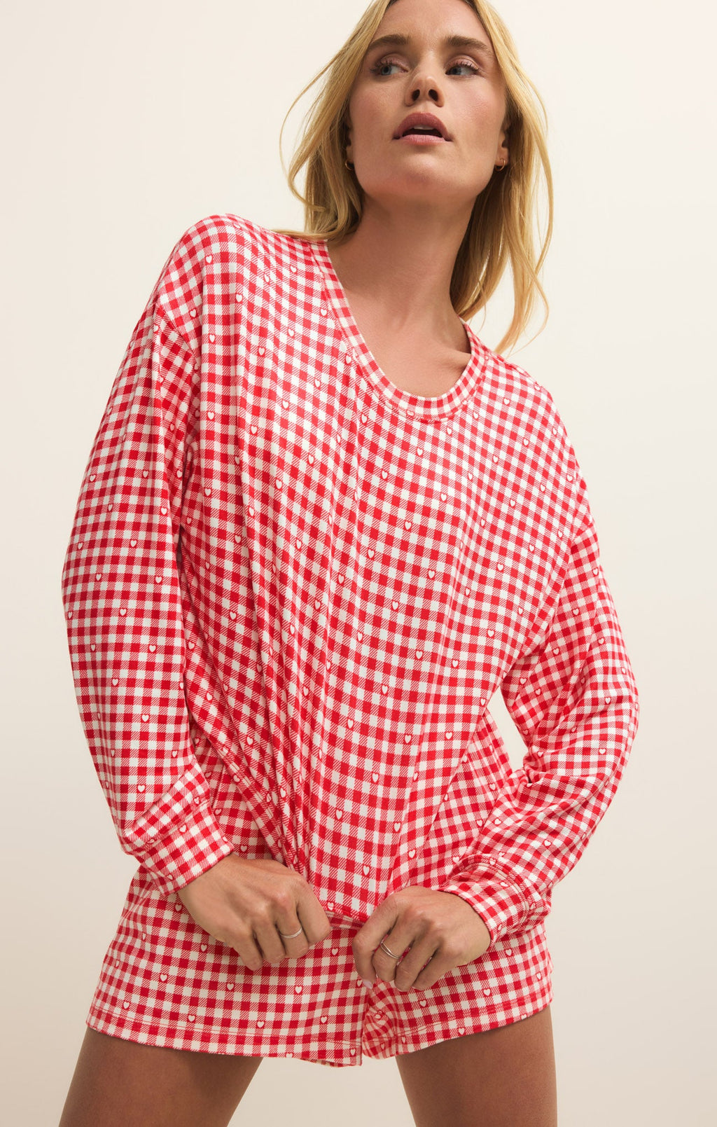 Rosie Gingham Short