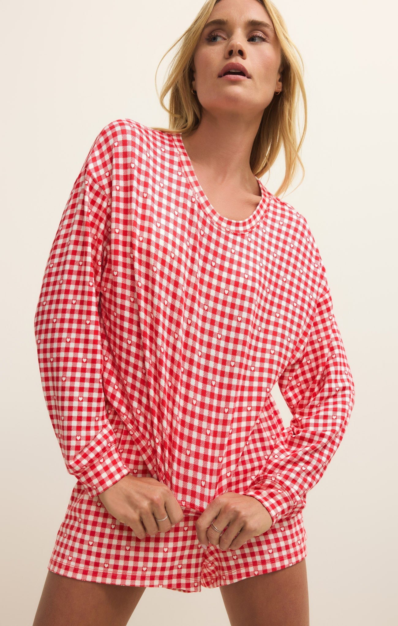 Rosie Gingham Short