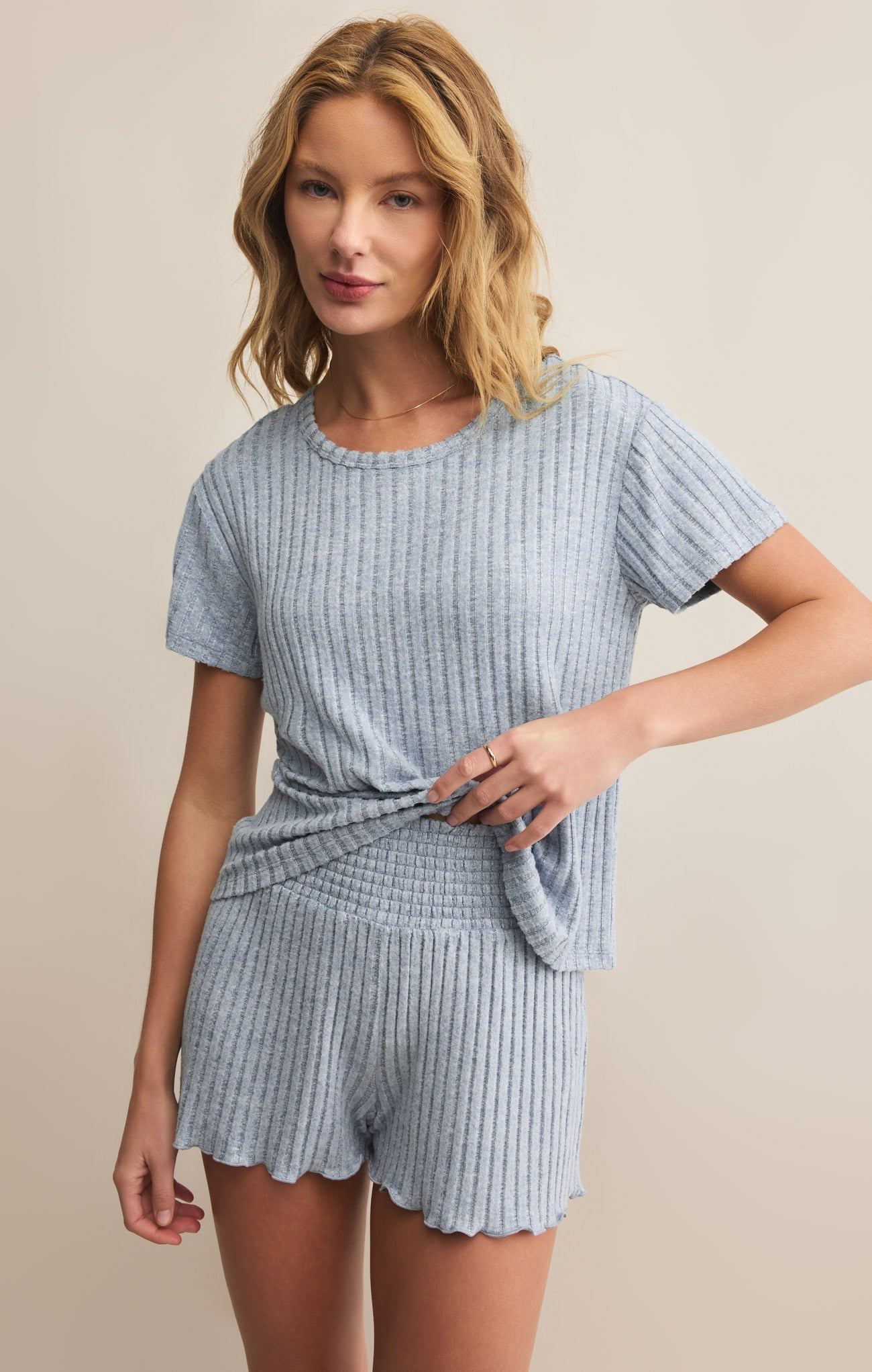 Kara Rib Tee