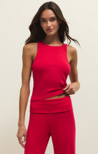Seeing Red Rib Tank