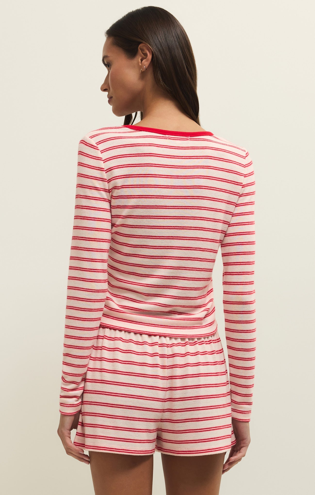 Night In Stripes Long Sleeve Top Secondary image