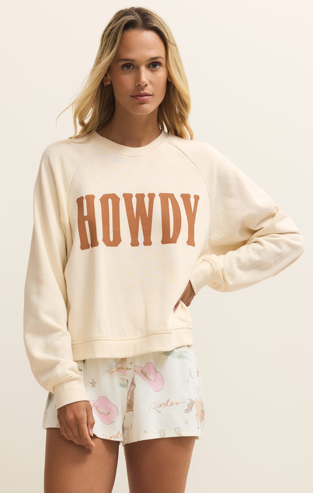 Howdy Fleece Sweatshirt Main image