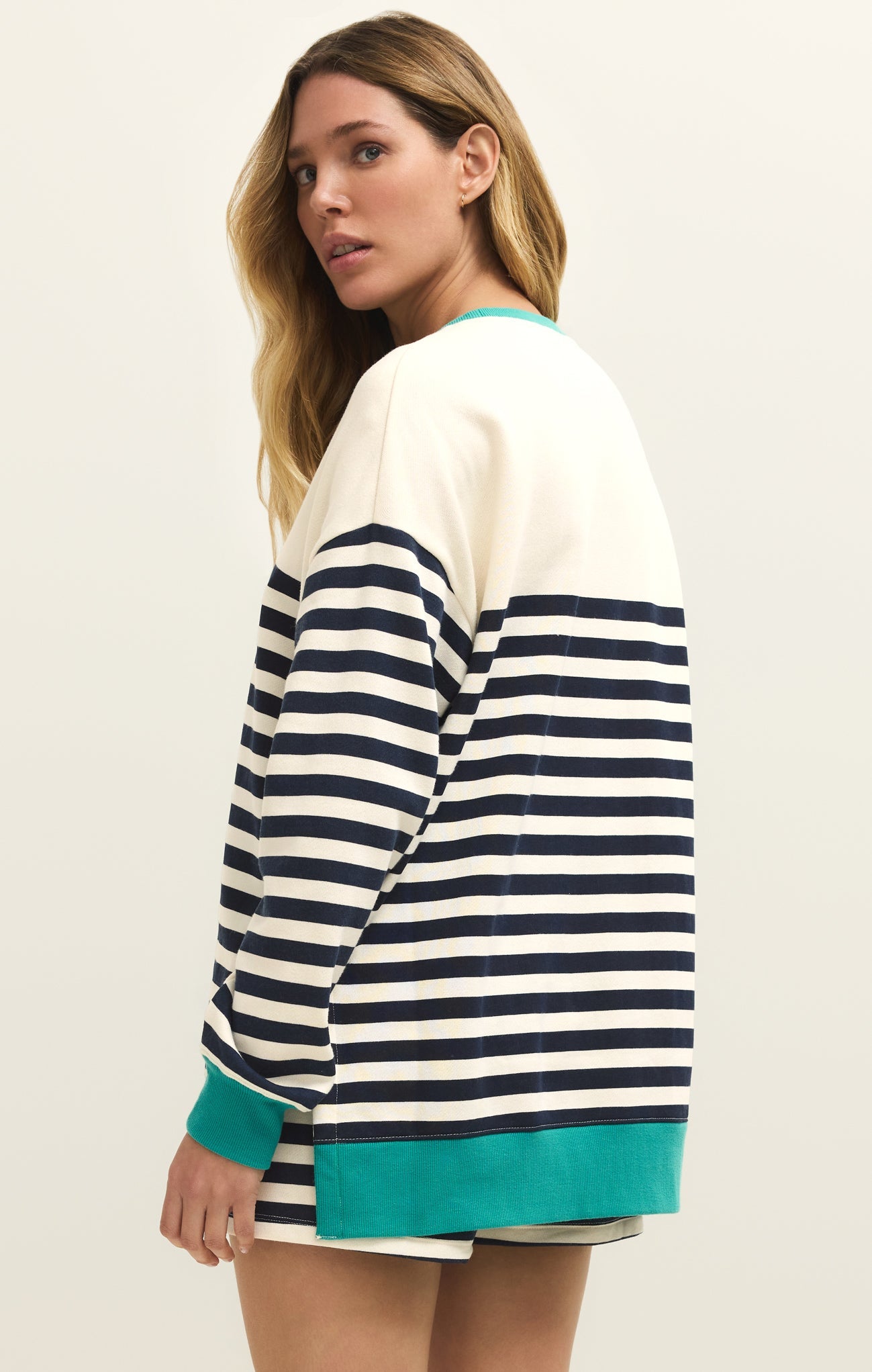 Layer Up Stripe Sweatshirt Secondary image
