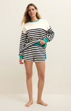 Layer Up Stripe Sweatshirt