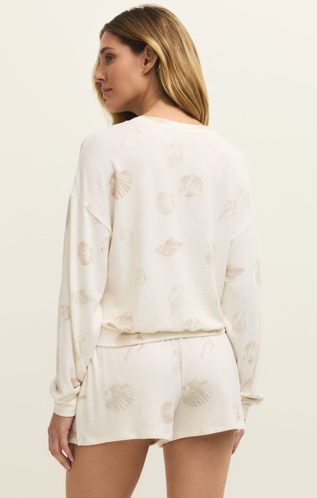 Bisous Shell Long Sleeve Top