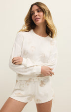 Bisous Shell Long Sleeve Top