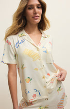 Beach Days PJ Top