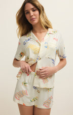 Beach Days PJ Top