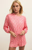 Bisous Gingham PJ Long Sleeve