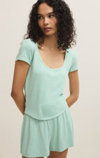 Flower Market Soft Knit Tee