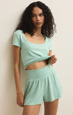 Flower Market Soft Knit Tee