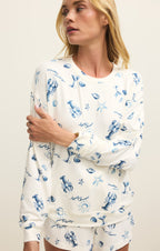 Lost At Sea Long Sleeve Top