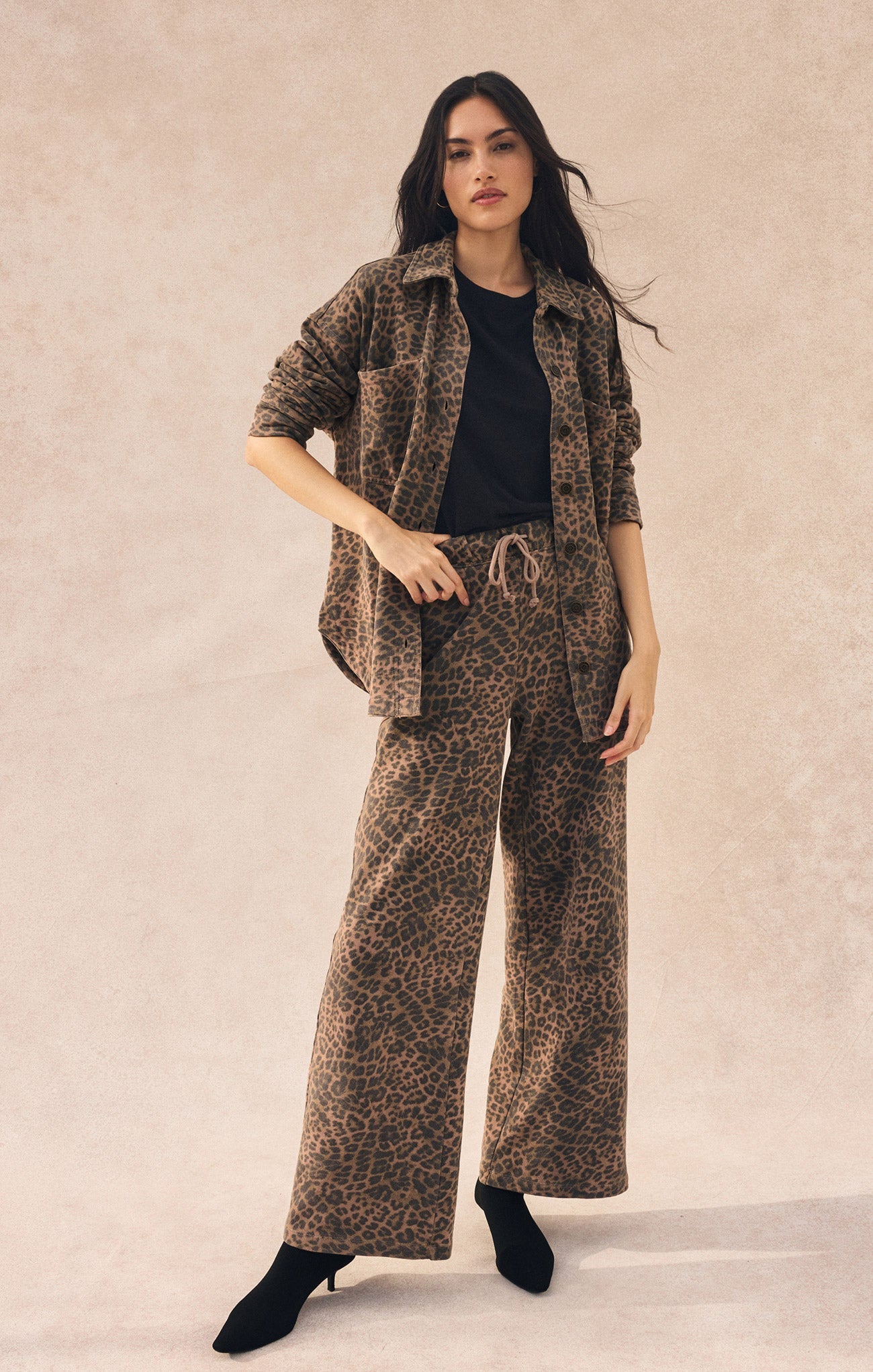 Hunter Knit Leopard Pant Main image
