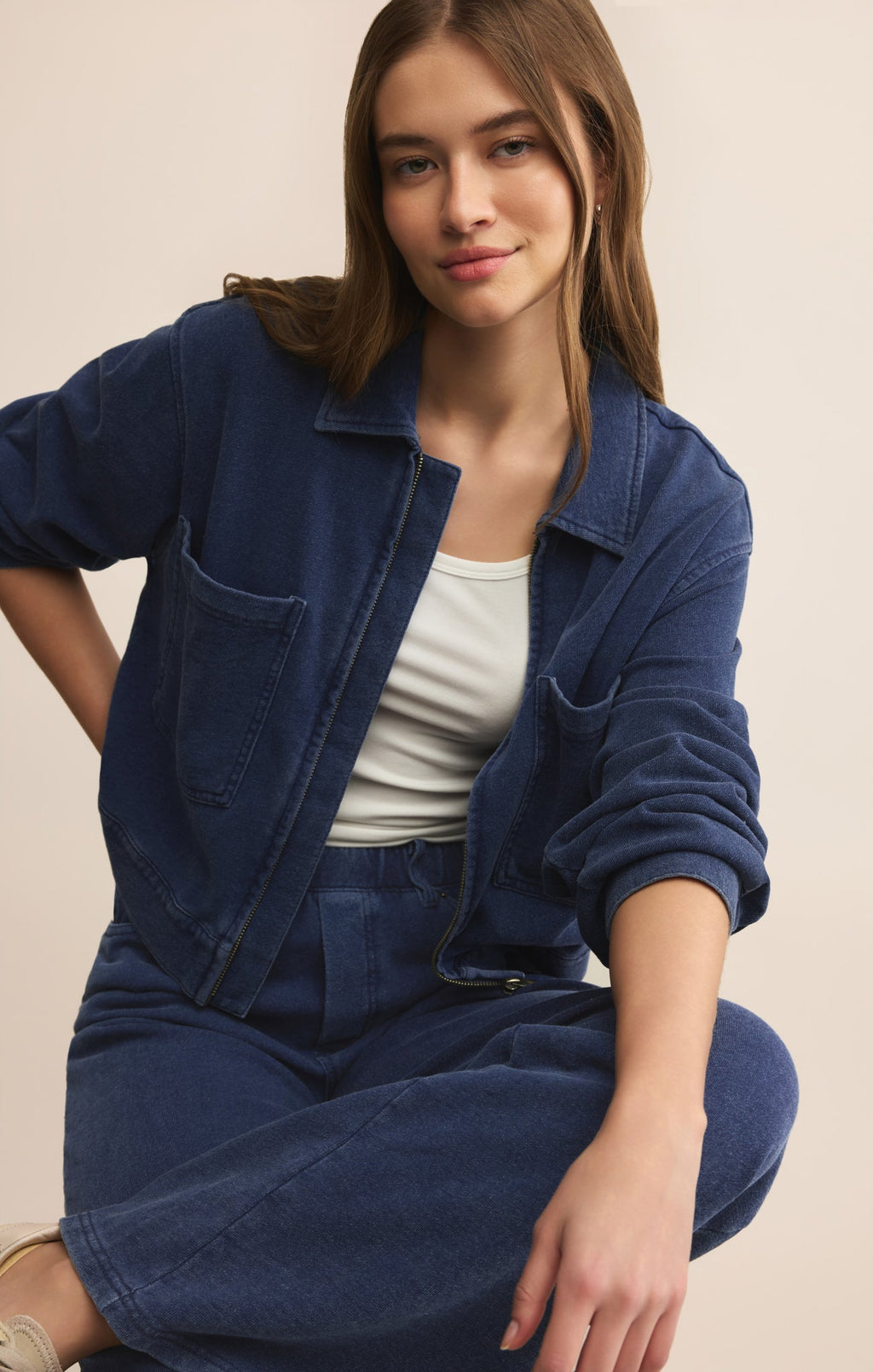 Entourage Knit Denim Pant
