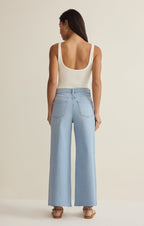 Nova High Rise Denim Crop Pant