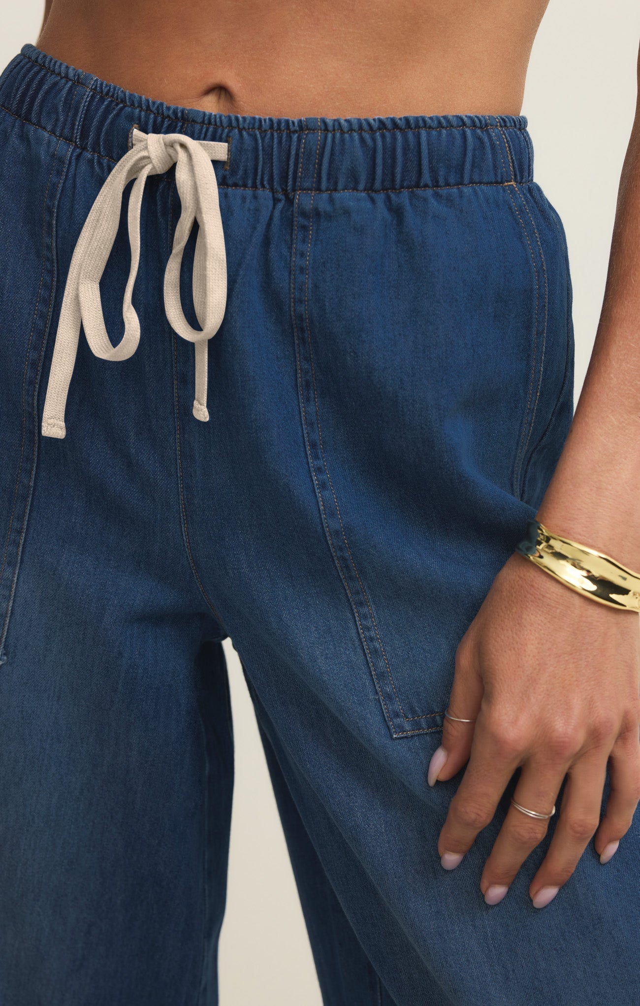 Daycation Denim Utility Pant