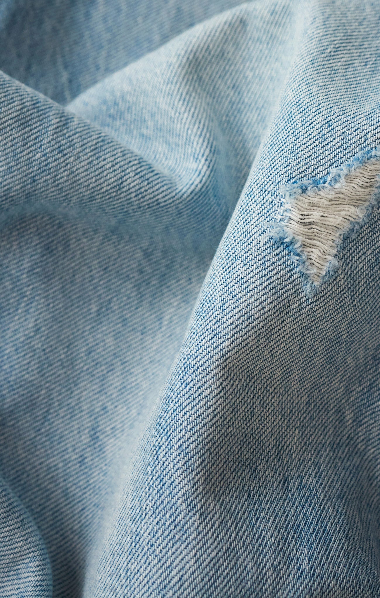 Remi High Rise Denim Bowed Pant