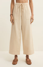 Daycation Twill Wide Leg Utility Pant