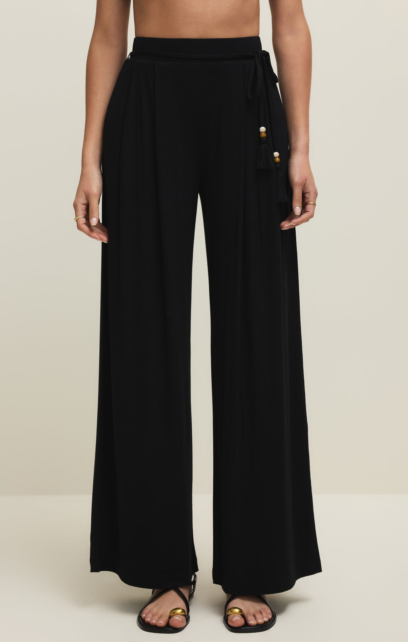 Lydia Wide Leg Stretch Pant Main image