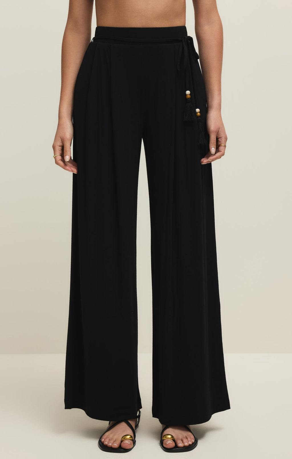 Lydia Wide Leg Stretch Pant