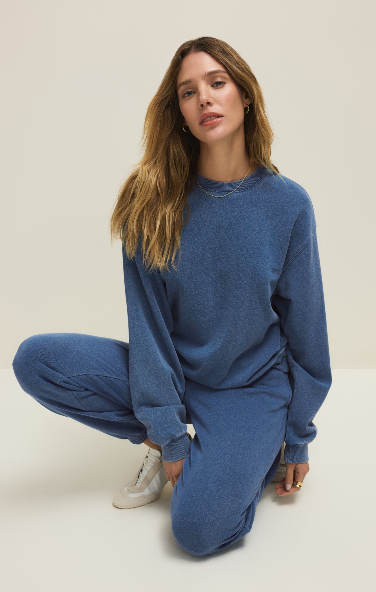 Downtown Knit Denim Jogger