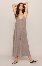 Flared Gingham Jumpsuit