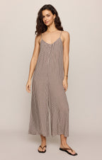 Flared Gingham Jumpsuit