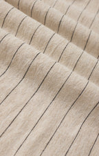Henri Striped Linen Wide Leg Pant