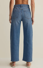 Luna High Rise Bowed Denim Pant