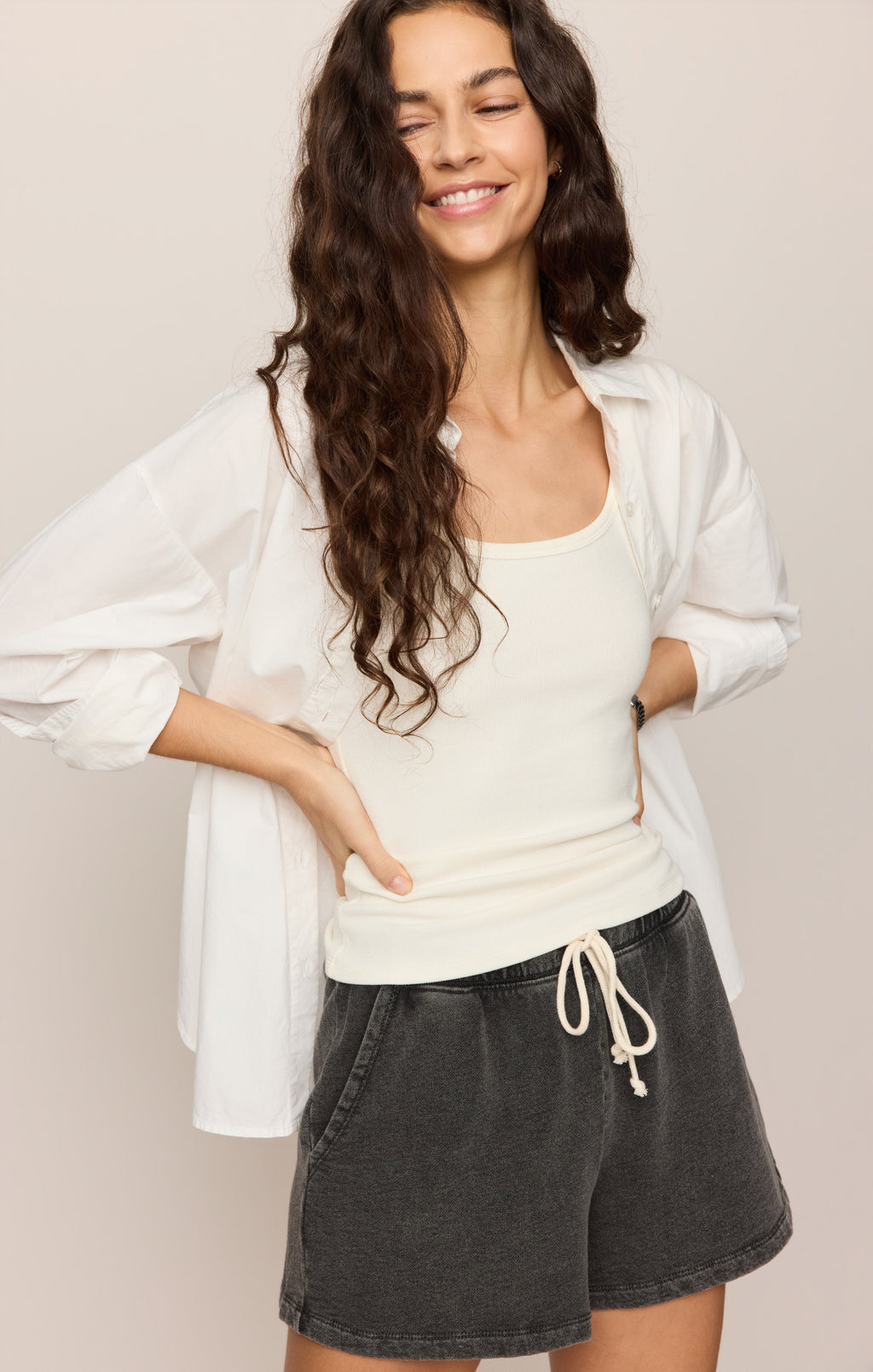 Hunter Knit Denim Short