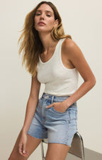 Jonah Mid Rise Denim Short